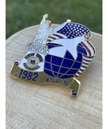Lions Club Lapel Pin 1982 Atlanta Multiple District 20 Statue Of Liberty... - $24.66 CAD