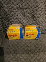 Lot of 2 Kodak MAX 400 Film 24 exp Expired 11/2006 - £11.87 GBP