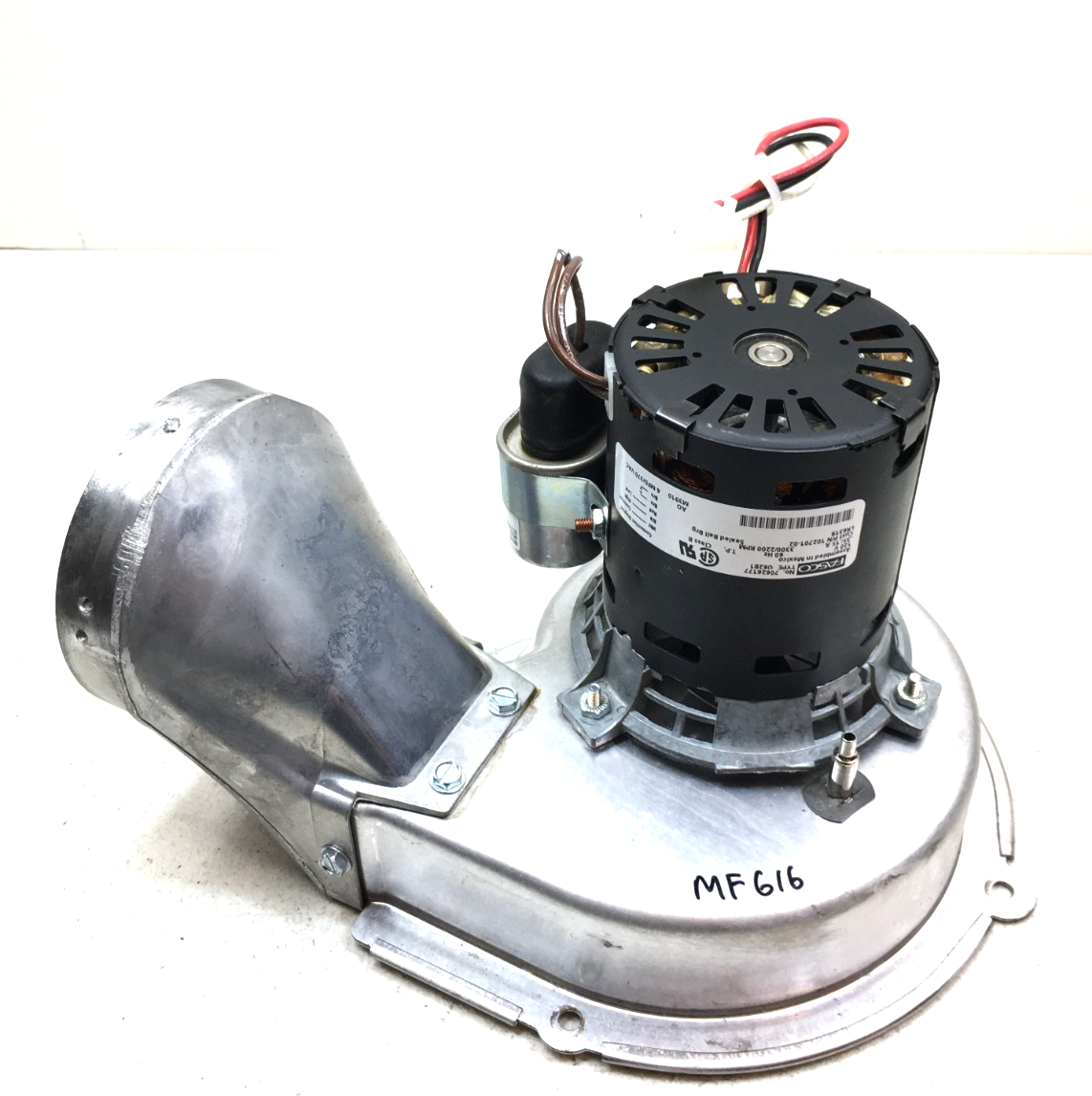 FASCO 70626177 Draft Inducer Blower Motor Assembly 102701-02 3300RPM use... - $75.00