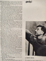 1956 Esquire Article GADG! Director Elia Kazan Profile by Frederic Morton - £8.60 GBP