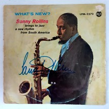 Sonny Rollins Autographed &#39;Whats New&#39; COA #SR35472 - £1,034.97 GBP