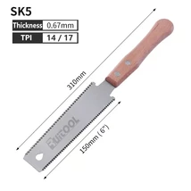 Japanese Saw Ryoba Fine Cut 3-Ee Tooth Pruning Saw SK5 Flexible Blade fo... - $284.16