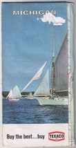 Roadmap Texaco 1968 Michigan Sailboats - £6.68 GBP