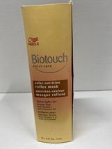 Wella Biotouch Color Nutrition Reflex Mask Shine-lights for Brown Hair 10x.51oz - £23.94 GBP