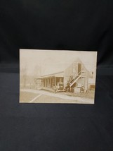 Late 1800s Card Photo Little Diamond Pond Camp Colebrook New Hampshire NH - £22.42 GBP