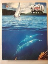 Glolden Books Dolphins 500 Piece Jigsaw Puzzle 14&quot; X 18&quot; Ages 10 &amp; Up New - $29.99