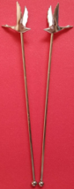 Grey Goose 6-3/4&quot; Metal Swizzle Stick, New  - $113.26 MXN