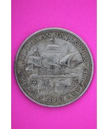 1893 Columbian Chicago Worlds Exposition Commemorative Silver Half Dolla... - $33.94 CAD