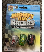 Wonderlanes Mighty Tiny Racers 3 Free Wheel Racers  51003 - £5.92 GBP