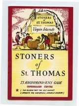 Stoners of St. Thomas Virgin Islands Booklet 1950&#39;s Wine and Spirit Merchants - $21.78