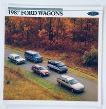 1987 Ford Wagons Dealer Showroom Sales Brochure Guide Catalog - £7.43 GBP