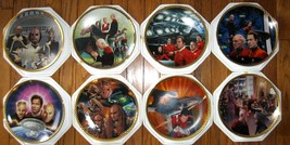 Star Trek Generations Hamilton 8 plate collection  . - £180.35 GBP