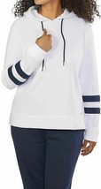  Nautica Womens Lightweight Pullover Sweatshirt Hoodie  - $23.99