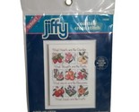 Jiffy #16580 Kind Hearts Counted Cross Stitch Kit 7&quot; x 5&quot; - $9.70