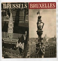 Brussels Bruxelles Belgium Crossroads of Europe Brochure 1950 Internatio... - $18.81