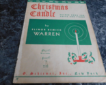 Christmas Candle by Elinor Remick Warren - £2.39 GBP