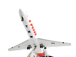 Fokker F100 Commercial Aircraft &quot;TAM Linhas Aereas - Airlines&quot; White with Blue T - £79.97 GBP