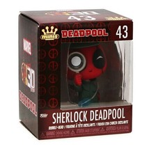 Funko Minis Marvel Deadpool: #43 Sherlock Deadpool Bobble-Heads! - £11.05 GBP