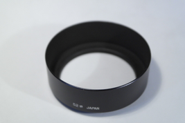 HOYA Japan 52Ø 52mm thread Ø lens hood 23/66mm metal  - $14.95