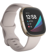 Fitbit Sense Adv. Smartwatch Heart Health Stress Mgt &amp; Skin Temperature ... - $213.26