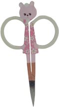 Pink Buddy Bear Embroidery Scissors 3 3/4" - $3.95