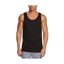 Urban Classics Men's Jersey Big Tank Top - Sports Shirt - Black (Black),... - $34.00