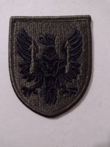 11th COMBAT AVIATION BRIGADE PATCH SSI U.S. ARMY- SUBDUED (BLACK ON OLIV... - $3.85