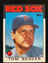 1986 Topps Traded Tom Seaver #101T Boston Red Sox - £1.48 GBP