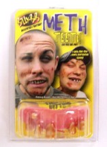 METH HEAD TEETH  fake #995 joke bad false hill  billy bob costume NEW GA... - £5.30 GBP