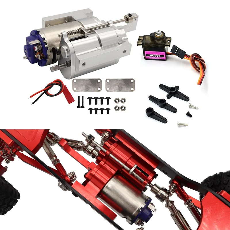 Three-Generation Full Metal 2 Speed Gearbox Transmission with Servo for WPL B1 - £32.64 GBP+