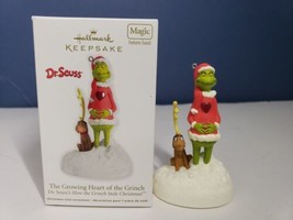 Dr. Seuss’s How the Grinch “Growing Heart of the Grinch” Hallmark 2012 Ornament - £18.20 GBP