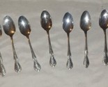 10 Oneida Oneidacraft Deluxe CHATEAU Stainless Steel Soup Spoons 6 7/8 i... - £20.04 GBP