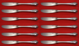 Grand Colonial by Wallace Sterling Silver Butter Spreader HH Mod Set 12pc 6 1/8&quot; - £280.45 GBP