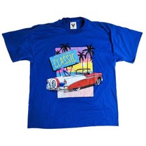 Vintage SSI California Classic Cars T-Shirt Size Large Surfing Beach Bel... - £13.97 GBP