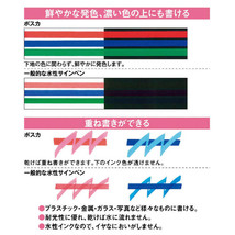 Mitsubishi Pencil Posca (Aqueous Pigment/Extra Fine) 8 Color Set PC1M8C - £16.69 GBP