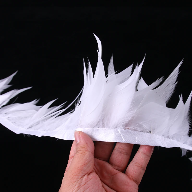 Game Fun Play Toys Feather white feather cloth tops clothing wedding accessories - £23.17 GBP