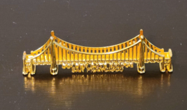 SNCO San Francisco Golden Gate Bridge Gold Metal Magnet - £7.87 GBP