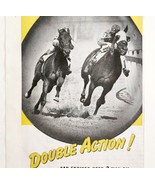 1947 Pennzoil Motor Oil Advertisement Horse Race Jockeys Automobilia DWUU4 - €21,70 EUR