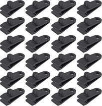 24 Pcs Tarp Clips, Heavy Duty Lock Grip, Reusable Tarp Clamps for Secure... - $21.07
