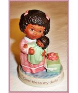 AVON Tender Memories "God Bless my Dolly" Porcelain Figurine COLLECTIBLE! - $13.99