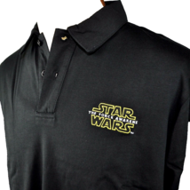 Star Wars Force Awakens Ep 7 Long Sleeve Button Shirt size Large Mens Lucasfilm - £28.38 GBP