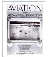 Aviation &amp; Aeronautical Engineering Magazine August 1916 Facsimile  - £35.25 GBP