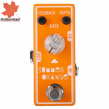 Tone City Summer Orange Phaser Guitar Effect Compact Foot Pedal True Bypass New - $44.71