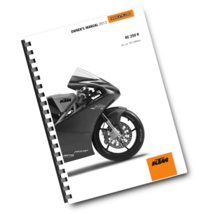 KTM 2013 - RC 250 R - OWNERS MANUAL USER GUIDE - $49.99