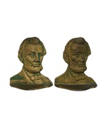 VTG The Connecticut Foundry CO Abraham Lincoln Book End 1928 Copyright P... - $82.73 CAD
