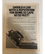 1976 Volvo 242 Car Vintage Print Ad pa8 - $8.90