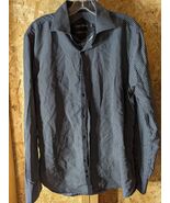 American Breed men&#39;s large size poly cotton longsleeve button up dress s... - $19.79