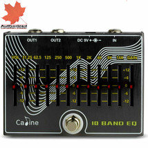 Caline CP-81 10 Band EQ Guitar Pedal with Volume and Gain New Release SUPER EQ - $54.48