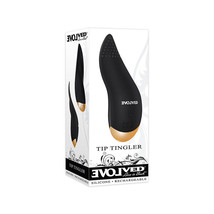 EVOLVED TIP TINGLER RECHARGEABLE VIBRATOR WATERPROOF SILICONE VIBE - £37.59 GBP