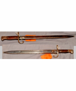 Australian M1907 Bayonet signed ANDERSON Scabbard Mfg Marked dated 1928 - $244.40 CAD